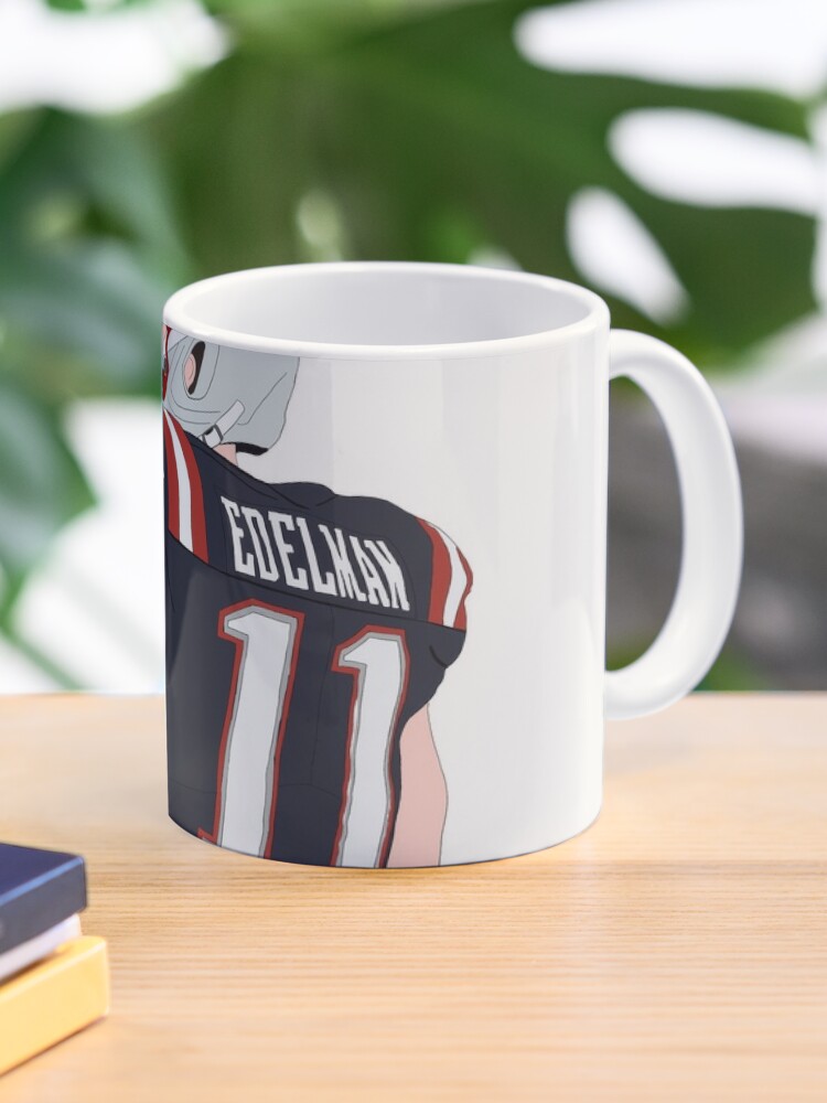 Julian Edelman NEW ENGLAND PATRIOTS ABSTRACT ART 2 Onesie by Joe Hamilton -  Pixels