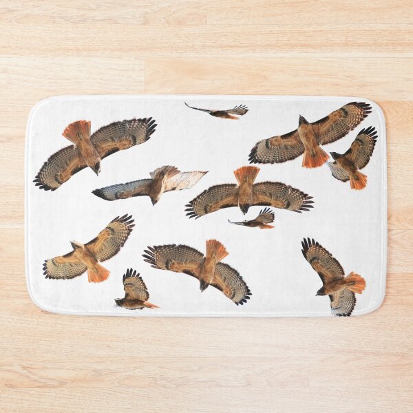 Item preview, Red Tail Hawk Collage - Blank Background designed and sold by hendrickssdh.