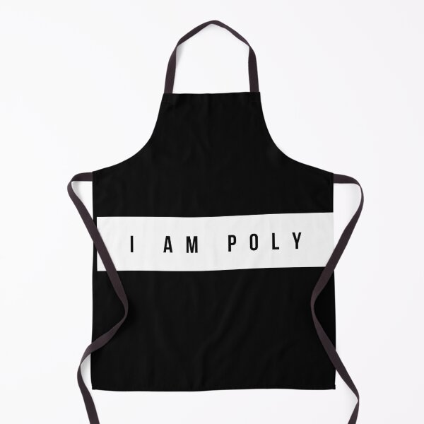 Item preview, I Am Poly Text Design | Throuple | Triad designed and sold by throuplescorner.