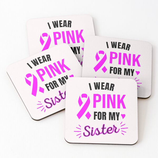 Item preview, I wear pink for my sister - October breast cancer awareness month designed and sold by eskina.