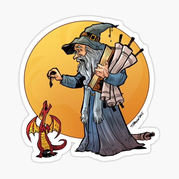 the Wizard Sticker