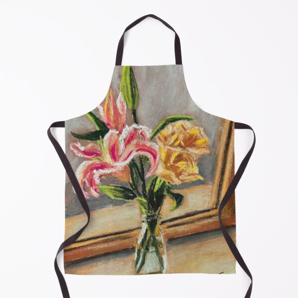 Item preview, Pastel Painting | Flowers on the windowsill designed and sold by iswenyi.