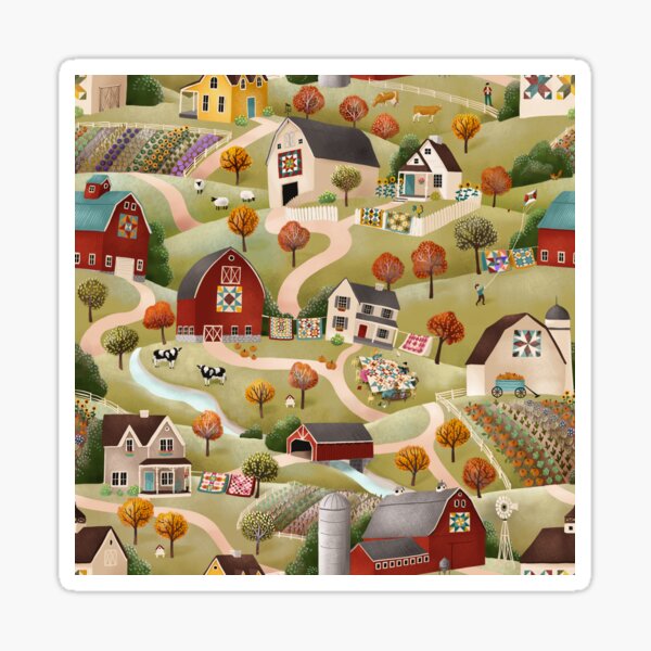Item preview, Quilt Farms designed and sold by Gaia Marfurt.