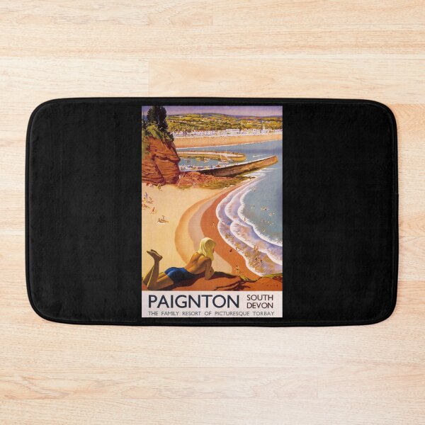 Item preview, Paignton retro poster designed and sold by CorasPosters.