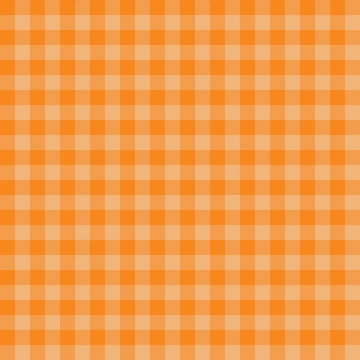 Artwork thumbnail, Orange Check by Color Me F*@k!ng Happy