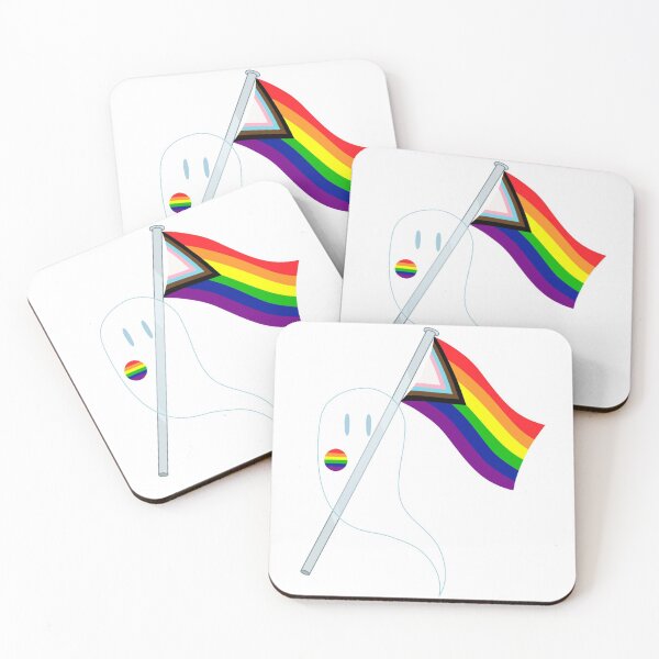 Item preview, Pride Ghosts - Progressive designed and sold by WhiteRabbitZero.