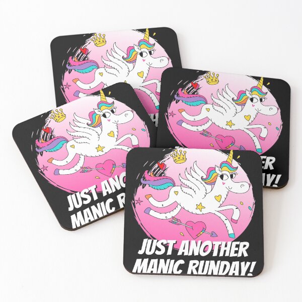 Item preview, Manic Runday Running Fitness Jogging Training designed and sold by Two Left Hands Design.
