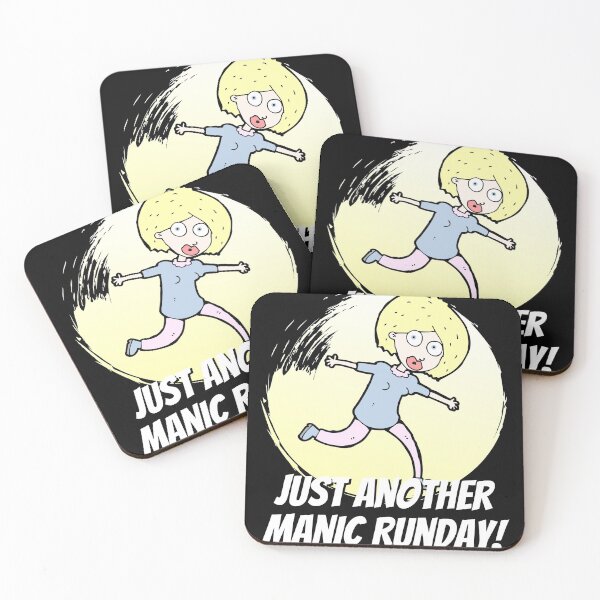 Item preview, Manic Runday Running Fitness Jogging Training designed and sold by Two Left Hands Design.