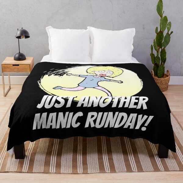 Item preview, Manic Runday Running Fitness Jogging Training designed and sold by Two Left Hands Design.