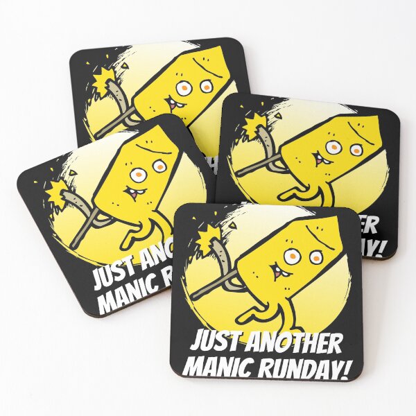 Item preview, Manic Runday Running Fitness Jogging Training designed and sold by Two Left Hands Design.