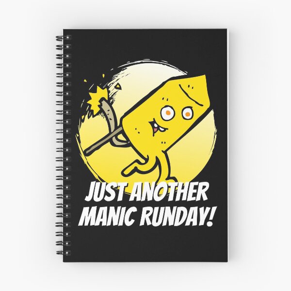 Item preview, Manic Runday Running Fitness Jogging Training designed and sold by Two Left Hands Design.