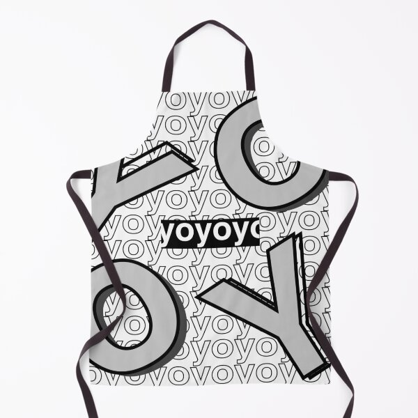 Item preview, yo yo abstract typography monochromatic design designed and sold by Kvyom.