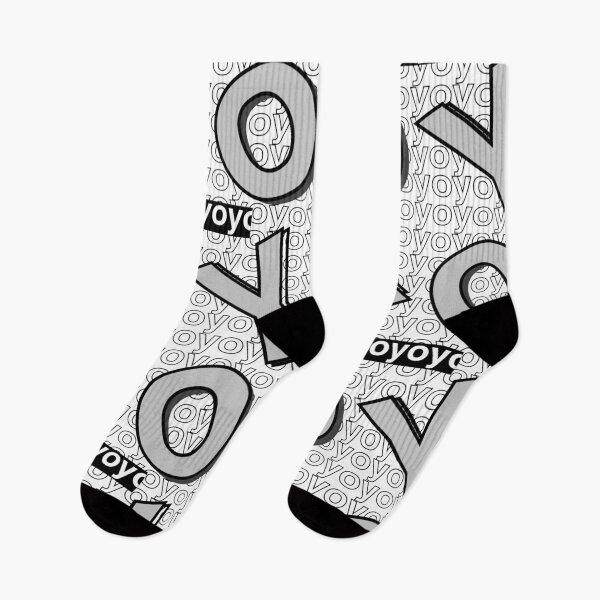 Item preview, yo yo abstract typography monochromatic design designed and sold by Kvyom.