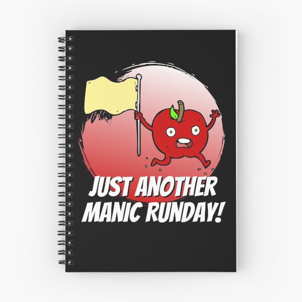 Item preview, Manic Runday Running Fitness Jogging Training designed and sold by Two Left Hands Design.