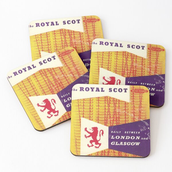 Item preview, Royal Scot retro poster designed and sold by CorasPosters.