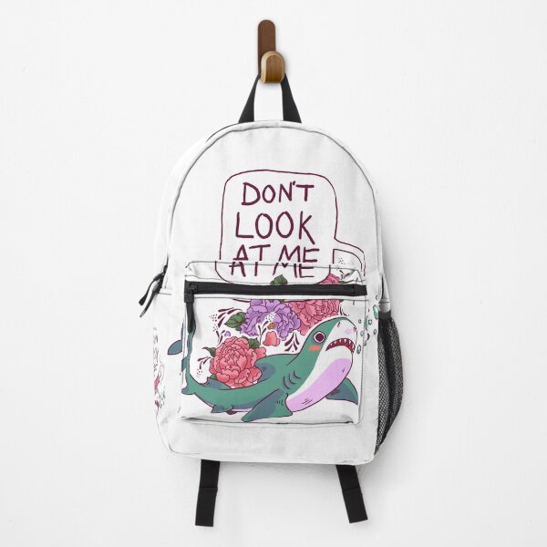 Item preview, ORIGINAL DON'T LOOK AT ME BACKPACK designed and sold by Delicious Design ⭐⭐⭐⭐⭐.