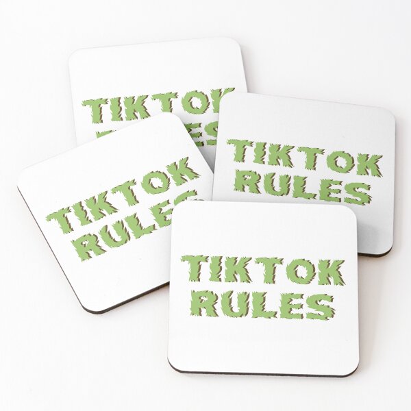 Item preview, TikTok Rules designed and sold by Love2Adventure.