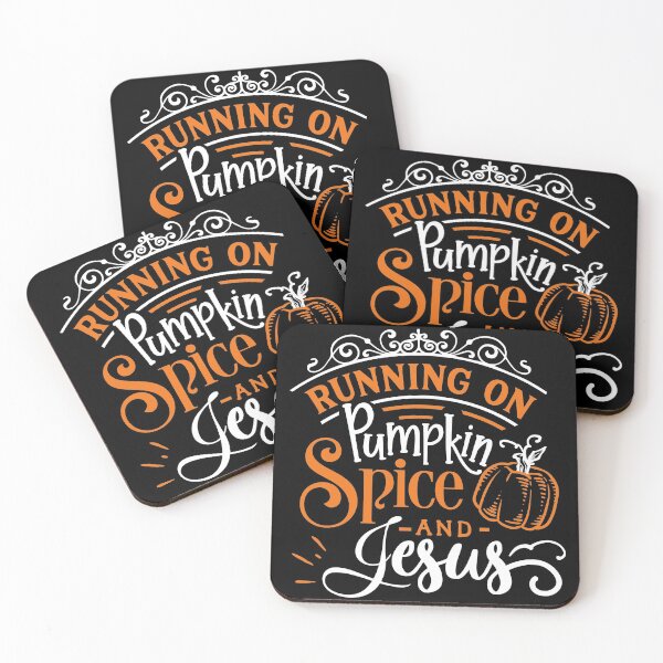 Item preview, Running on Pumpkin Spice and Jesus designed and sold by WOW TeesAndThings.