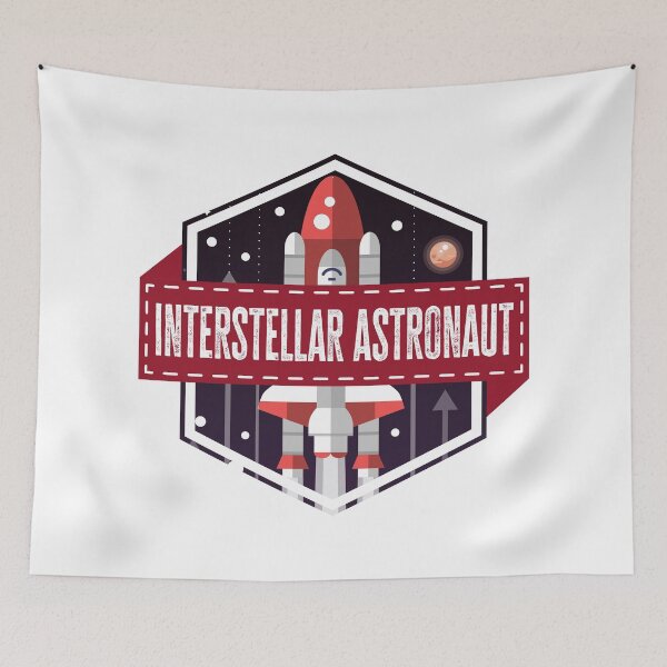 Item preview, Interstellar Astronaut designed and sold by MaddFictional.