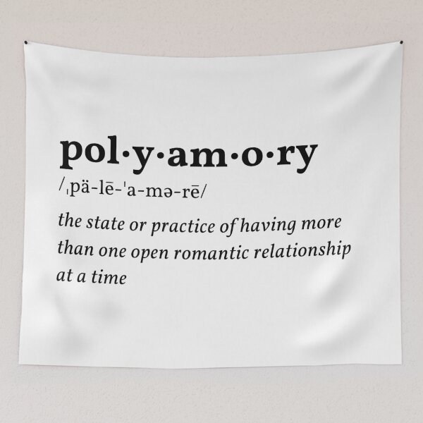 Item preview, Polyamory Definition designed and sold by throuplescorner.