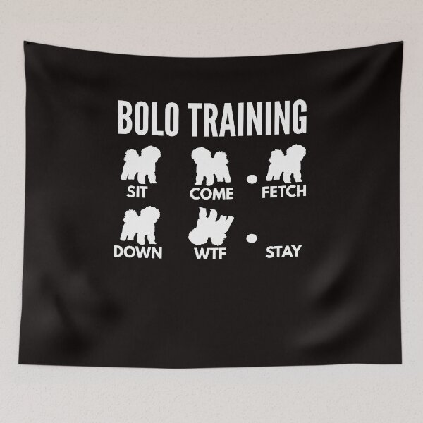Item preview, Bolo Training Bichon Bolognese Tricks designed and sold by DoggyStyles.