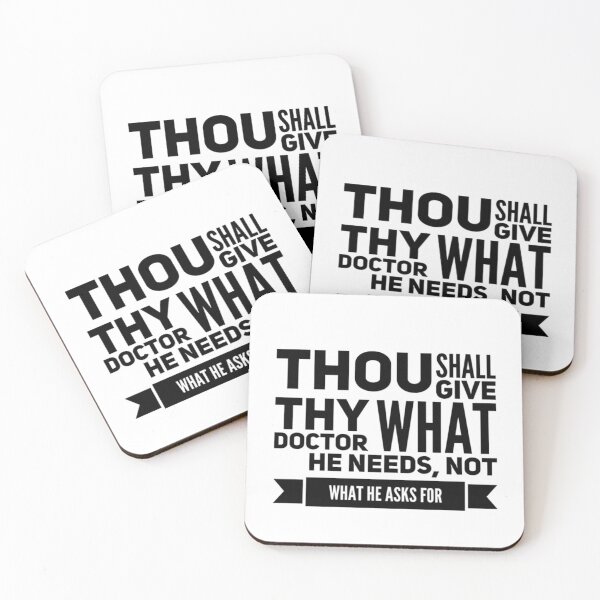 Item preview, Give him what he needs, not what he asks for - surgical tech designed and sold by Marcus Wong.