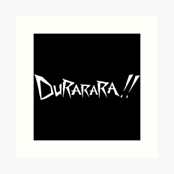 Aperçu de l'œuvre Anime Durarara !! Logo créée et vendue par otakuchaneru.