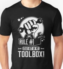 Rule #1: Stay out of my toolbox! Slim Fit T-Shirt