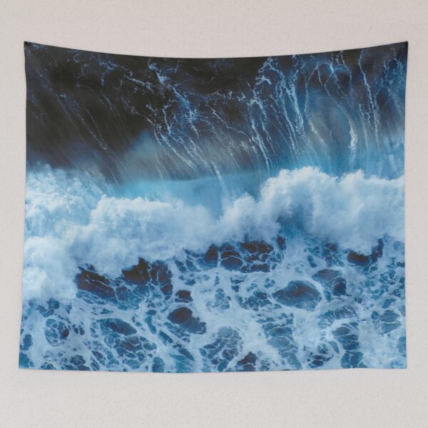 Item preview, Dark Ocean Waves designed and sold by stuff-n-stuff.