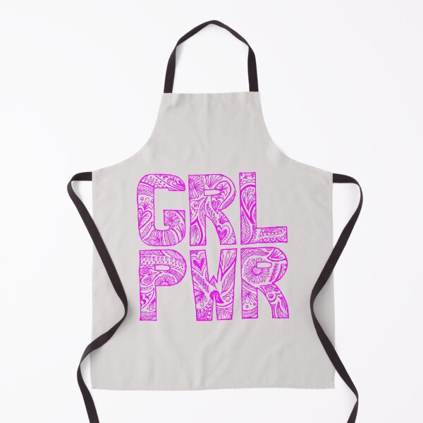 Item preview, Floral girlpower text in pink designed and sold by InkLove.