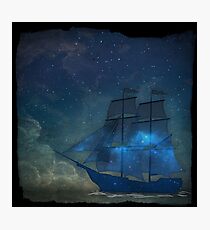 Ships and Stars Photographic Print