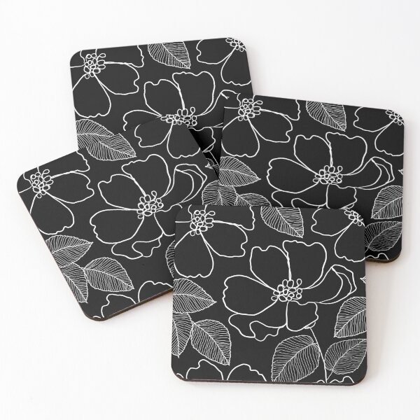 Item preview, Wild Rosa - bw designed and sold by Gale Switzer.