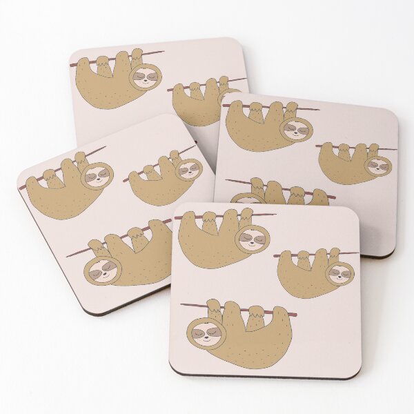 Item preview, Cute sloth sticker pack designed and sold by JokeGysen.
