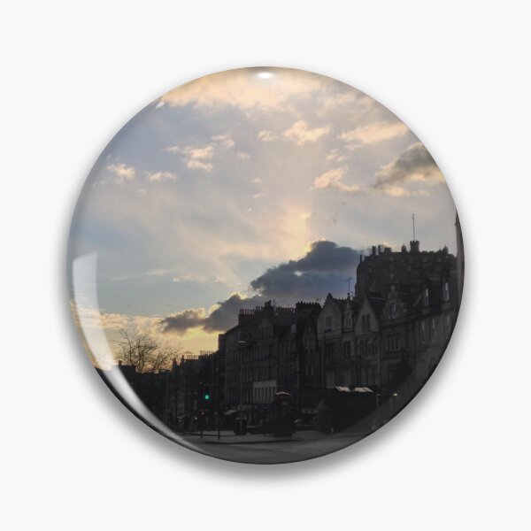 Item preview, Old City with Clouds designed and sold by Talia Felix.