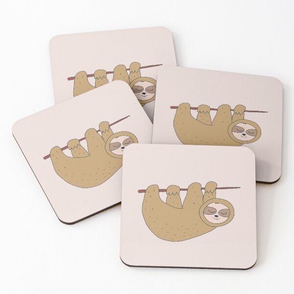 Item preview, Cute sloth seamless pattern for nursery designed and sold by JokeGysen.