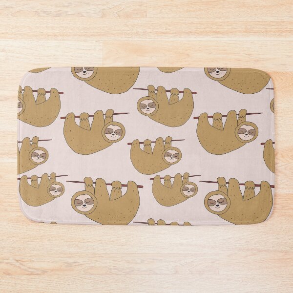 Item preview, Cute sloth seamless pattern for nursery designed and sold by JokeGysen.