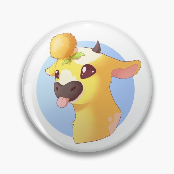 Item preview, Minecraft Moobloom / Dandelion Cow designed and sold by MiaChanz.