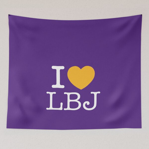 Item preview, I Love LBJ - Away designed and sold by jandre21.