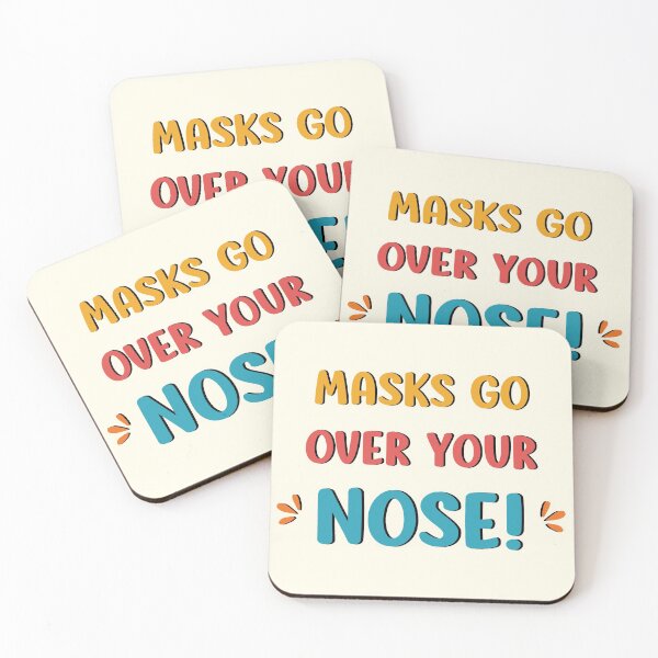 Item preview, Masks Go Over Your Nose!  | Face Mask | Face Masks | Multi-Color designed and sold by RocketPunchSC.