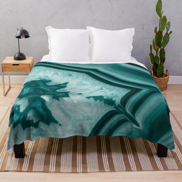 Artikelvorschau, Teal Achat Glam # 3 #gem #decor #art entworfen und verkauft von Anita's & Bella's Art.