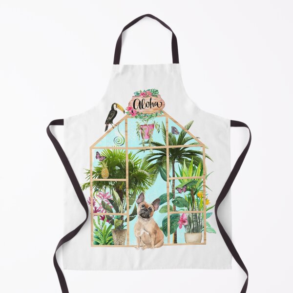 Item preview, Tropical Summerhouse - French Bulldog designed and sold by Amanda-Lakey.