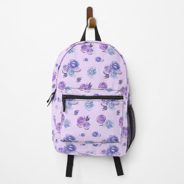 Item preview, Purple Rose Watercolour Pattern designed and sold by angelspaperia.