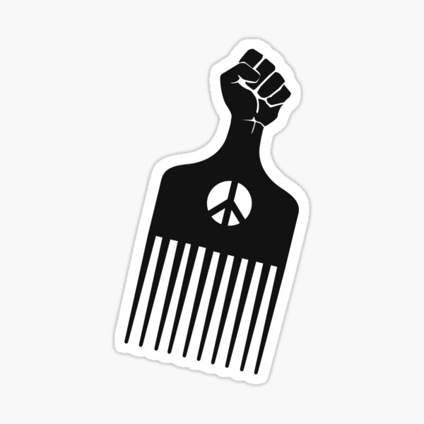 Black Panther Pick Sticker