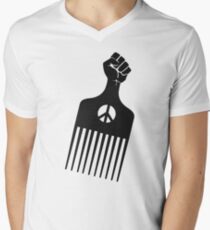 Black Panther Pick Men's V-Neck T-Shirt
