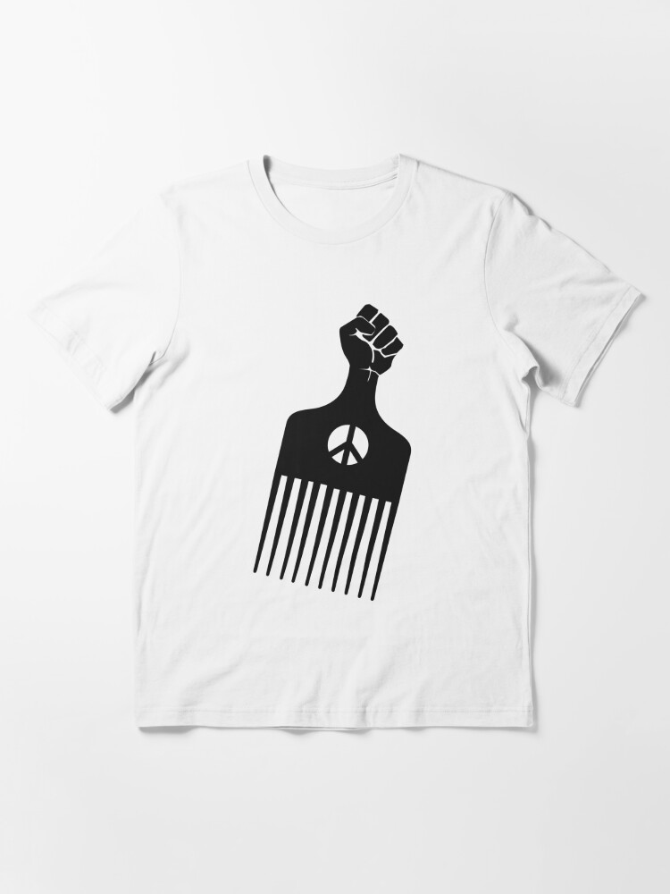 Camiseta esencial con la obra Pantera negra Pick, diseñada y vendida por teesandlove