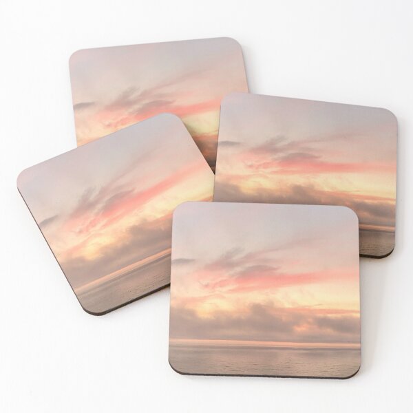 Item preview, Thornton State Beach, Daly City, California Pink Sky at Sunset by Christie Olstad designed and sold by Christie Olstad.