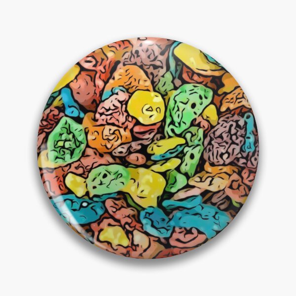 Item preview, Fruity Flakes Cereal Pattern designed and sold by The Masked Designer.