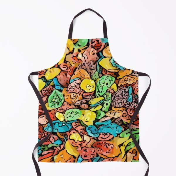 Item preview, Fruity Flakes Cereal Pattern designed and sold by The Masked Designer.