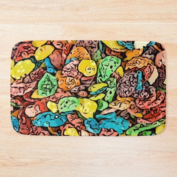Item preview, Fruity Flakes Cereal Pattern designed and sold by The Masked Designer.