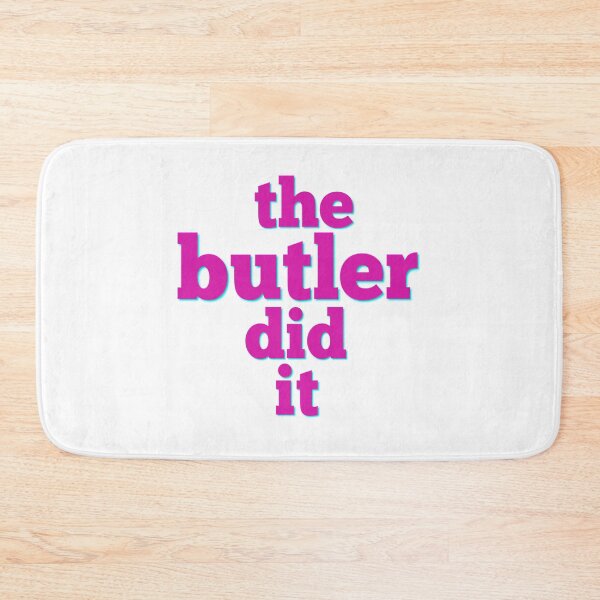Item preview, Apropos of nothing: The butler did it designed and sold by halibutgoatramb.